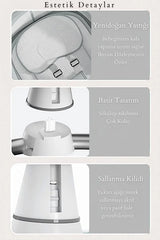 Dolly 2in1 Otomatik Sallanan Bebek Beşiği ve Ana Kucağı - Bluetoothlu - Açık Kahve