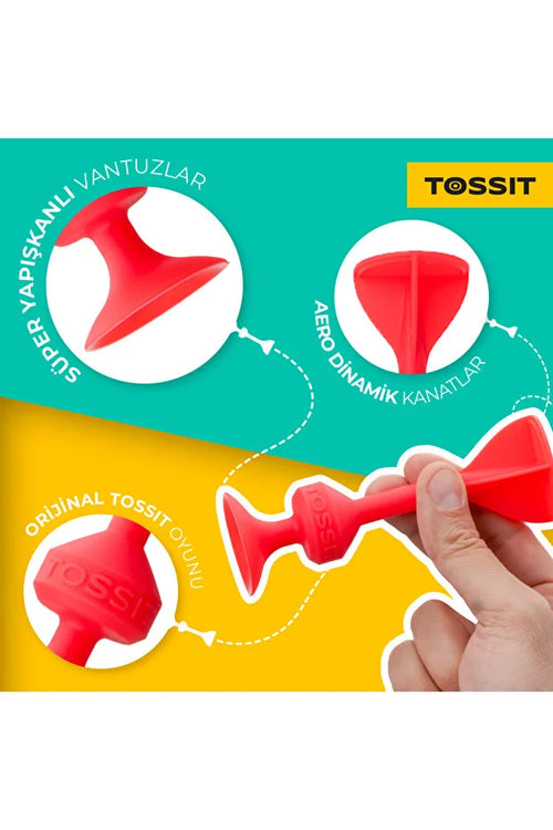 Tossit Silikon Dart: Ekran Süresini Azaltan, Odaklanma ve Koordinasyon Geliştirici Aile Oyunu