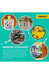 Tossit Silikon Dart: Ekran Süresini Azaltan, Odaklanma ve Koordinasyon Geliştirici Aile Oyunu