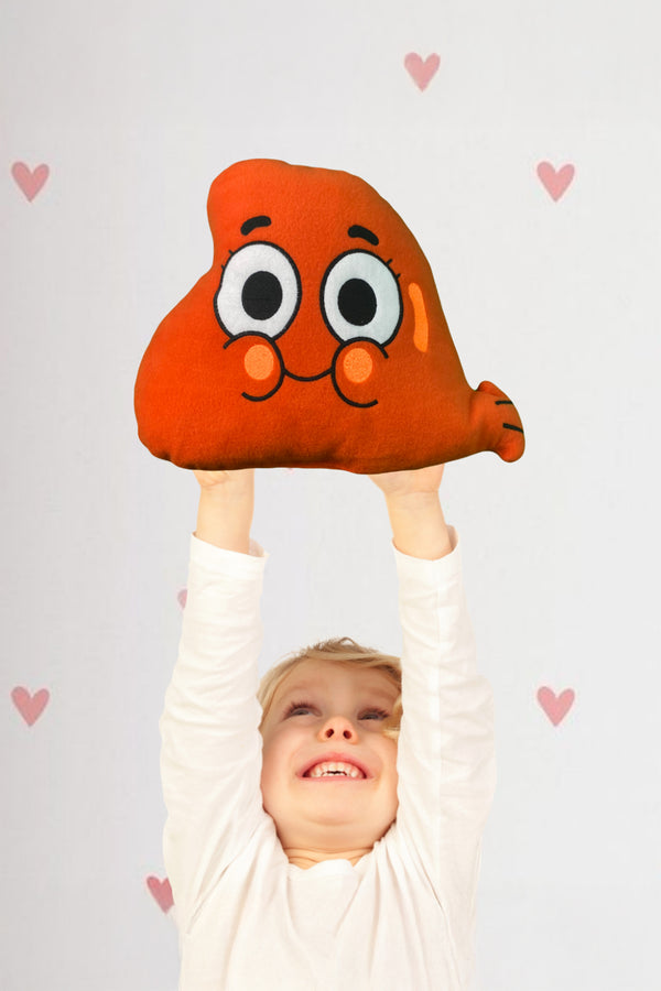 Darwin Watterson Peluş Oyuncak - Yumuşak Uyku Arkadaşı