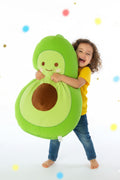 Jumbo Boy Avokado Peluş Oyuncak - 95 cm Sevimli Uyku Arkadaşı