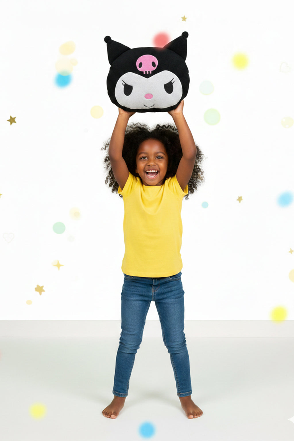 Kuromi Peluş Oyuncak Yastık - Sevimli Uyku Arkadaşı