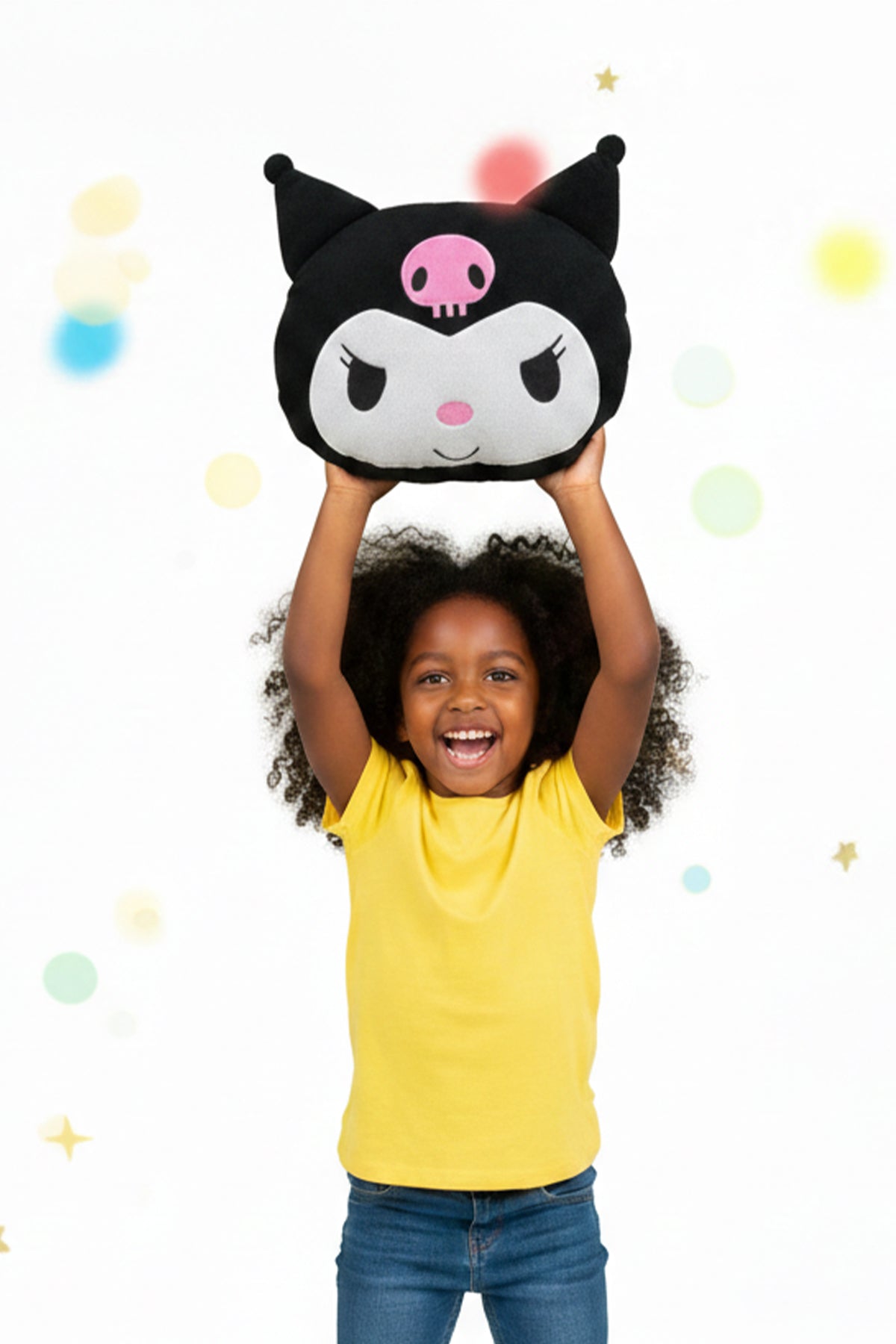 Kuromi Peluş Oyuncak Yastık - Sevimli Uyku Arkadaşı