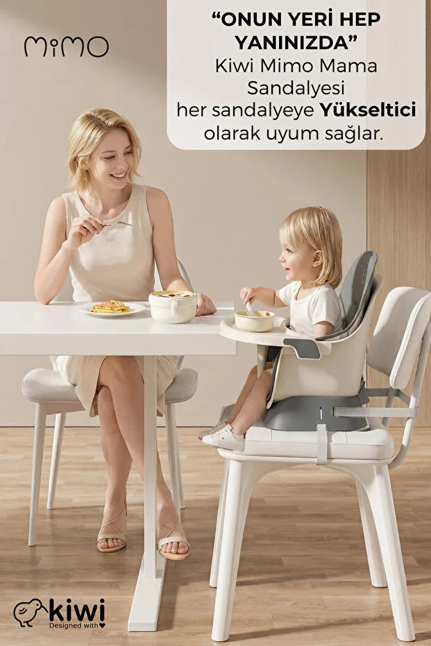 Mimo 12 özellik 1 Arada Çok Fonksiyonlu Mama Sandalyesi - Lego Uyumlu Aktivite & Oyun Masası - Yeşil