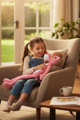 Pembe Panter Peluş - Çocuklar İçin Dev Uyku ve Oyun Arkadaşı 65cm