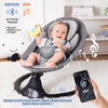 Kiwi Eggy Plus 2’si 1 Arada Elektrikli Otomatik Sallanan Bebek Ana Kucağı & Sepet Beşik