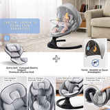 Kiwi Eggy Plus 2’si 1 Arada Elektrikli Otomatik Sallanan Bebek Ana Kucağı & Sepet Beşik