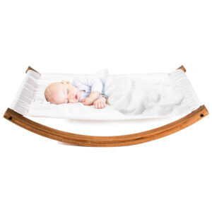 Wooden Baby Rocking Bed
