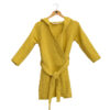 Muslin bathrobes Mustard